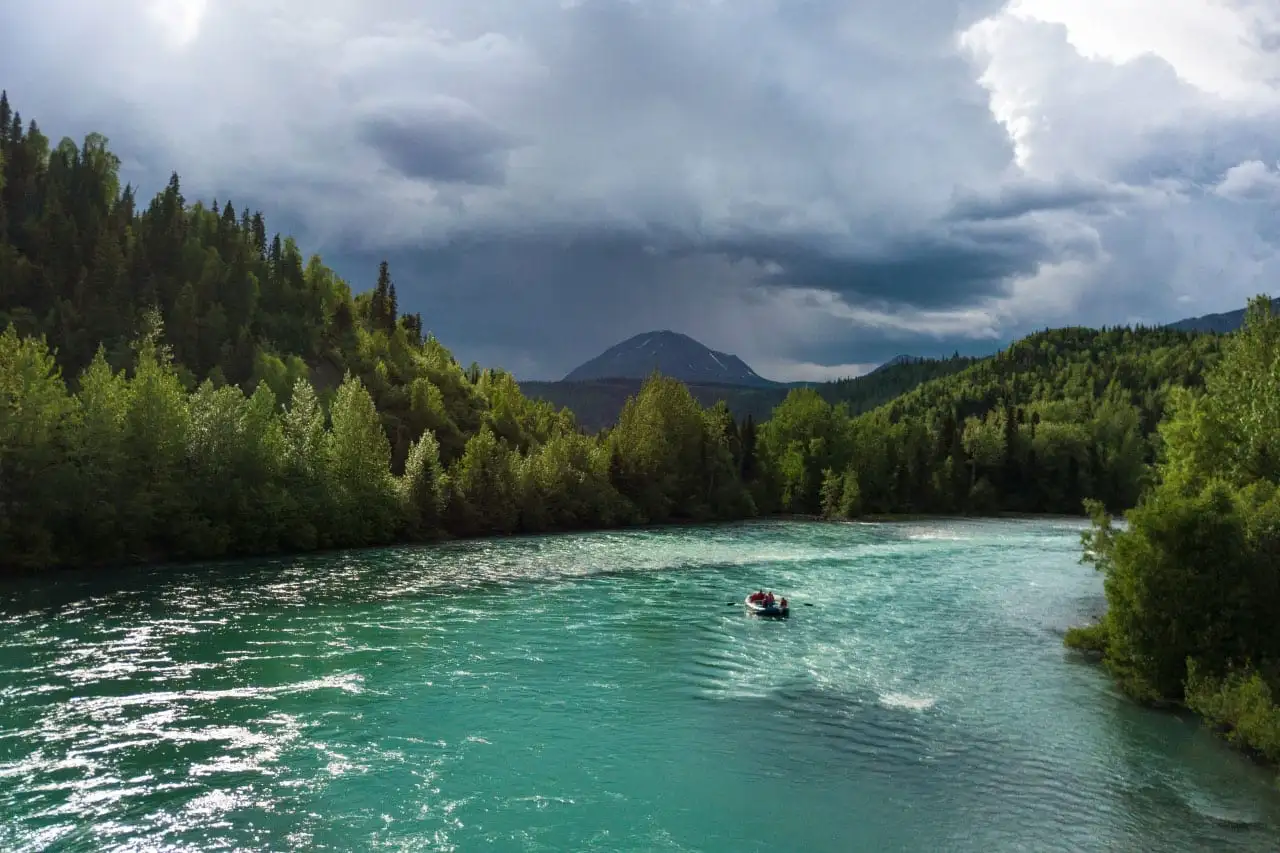 Kenai River at Kenai Fjords National Park